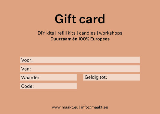Cadeaubon MAAKT